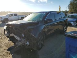 Salvage cars for sale at Harleyville, SC auction: 2015 Acura MDX