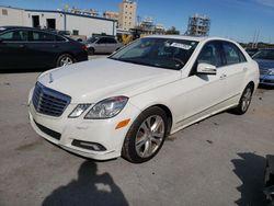 Salvage cars for sale from Copart New Orleans, LA: 2010 Mercedes-Benz E 350