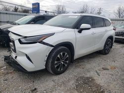 Salvage cars for sale at Walton, KY auction: 2022 Toyota Highlander XLE