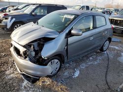 Salvage cars for sale from Copart Magna, UT: 2019 Mitsubishi Mirage ES