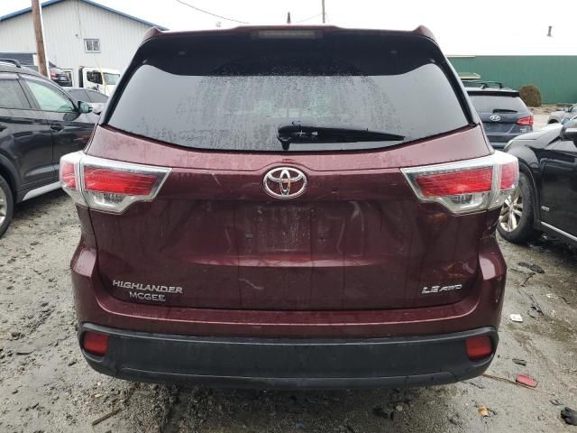 2016 Toyota Highlander LE