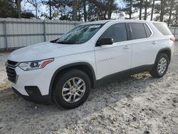 Chevrolet salvage cars for sale: 2018 Chevrolet Traverse LS