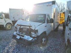 Salvage trucks for sale at York Haven, PA auction: 2023 Ford Econoline E450 Super Duty Cutaway Van
