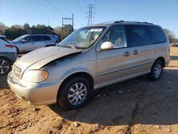 Salvage cars for sale from Copart China Grove, NC: 2004 KIA Sedona EX