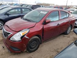 Nissan salvage cars for sale: 2018 Nissan Versa S