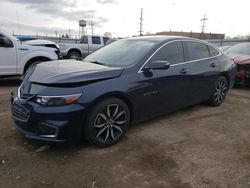 Chevrolet salvage cars for sale: 2018 Chevrolet Malibu LT