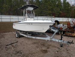 Salvage boats for sale at Charles City, VA auction: 2000 Cobia 170 VBR