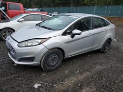 Salvage cars for sale from Copart Graham, WA: 2016 Ford Fiesta S
