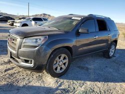 Salvage cars for sale at North Las Vegas, NV auction: 2014 GMC Acadia SLE