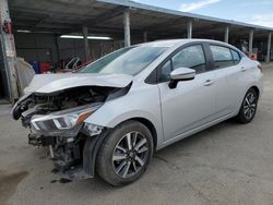 Salvage cars for sale from Copart Fresno, CA: 2021 Nissan Versa SV