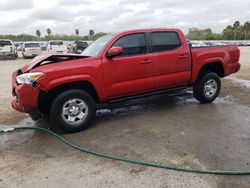 Salvage cars for sale from Copart Mercedes, TX: 2018 Toyota Tacoma Double Cab
