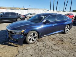 Salvage cars for sale at auction: 2018 Honda Accord EXL