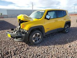 Salvage cars for sale from Copart Phoenix, AZ: 2016 Jeep Renegade Sport