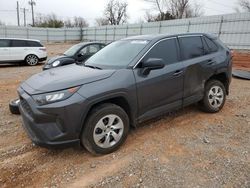 Salvage cars for sale at Oklahoma City, OK auction: 2022 Toyota Rav4 LE