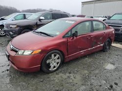 Salvage cars for sale at Windsor, NJ auction: 2006 Honda Civic LX