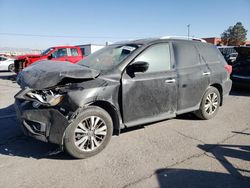 Vehiculos salvage en venta de Copart Anthony, TX: 2018 Nissan Pathfinder S