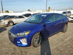 Salvage cars for sale from Copart Van Nuys, CA: 2020 Hyundai Ioniq Limited