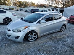 Vehiculos salvage en venta de Copart Fairburn, GA: 2013 Hyundai Elantra GLS