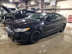 Salvage cars for sale at Eldridge, IA auction: 2017 Ford Fusion SE