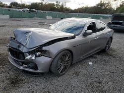 Salvage cars for sale from Copart Riverview, FL: 2014 Maserati Ghibli