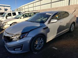 Salvage cars for sale at Albuquerque, NM auction: 2015 KIA Optima EX