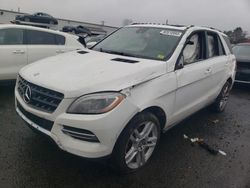 Salvage cars for sale at New Britain, CT auction: 2015 Mercedes-Benz ML 350 4matic