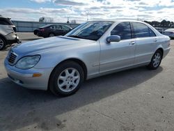 Mercedes-Benz S 500 salvage cars for sale: 2000 Mercedes-Benz S 500
