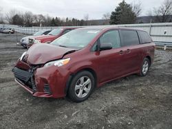 Vehiculos salvage en venta de Copart Grantville, PA: 2018 Toyota Sienna L