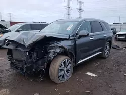 Salvage cars for sale at Elgin, IL auction: 2022 Hyundai Palisade Limited