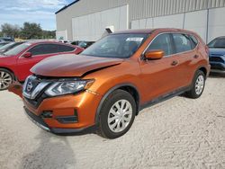Salvage cars for sale from Copart Apopka, FL: 2017 Nissan Rogue S