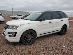 Salvage cars for sale from Copart Phoenix, AZ: 2017 Ford Explorer Sport