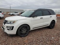 Salvage cars for sale at Phoenix, AZ auction: 2017 Ford Explorer Sport