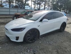 Salvage cars for sale at Loganville, GA auction: 2020 Tesla Model X