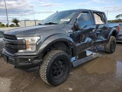 Salvage cars for sale at Riverview, FL auction: 2018 Ford F150 Supercrew