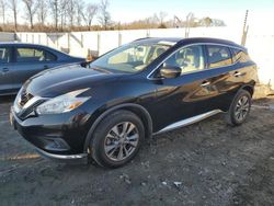 Salvage cars for sale at Spartanburg, SC auction: 2016 Nissan Murano S