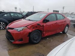 Toyota Corolla L Vehiculos salvage en venta: 2018 Toyota Corolla L