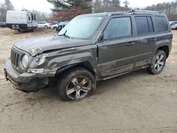 Salvage cars for sale at North Billerica, MA auction: 2016 Jeep Patriot Latitude