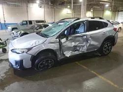 Salvage cars for sale at Woodhaven, MI auction: 2018 Subaru Crosstrek Premium