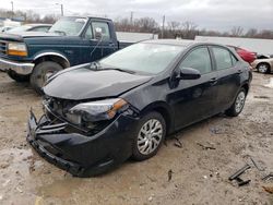 Salvage cars for sale from Copart Louisville, KY: 2018 Toyota Corolla L