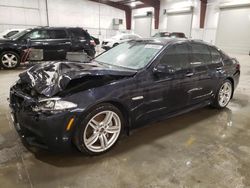 Salvage cars for sale from Copart Avon, MN: 2013 BMW 550 XI