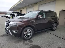 Nissan Armada SL salvage cars for sale: 2022 Nissan Armada SL