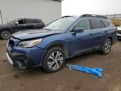 Salvage cars for sale from Copart Portland, MI: 2022 Subaru Outback Limited