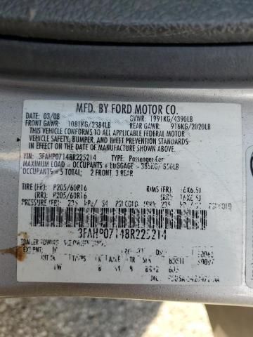 2008 Ford Fusion SE