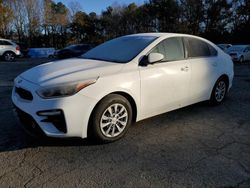 KIA Forte FE salvage cars for sale: 2020 KIA Forte FE