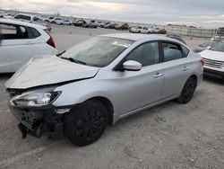 Salvage cars for sale at Earlington, KY auction: 2017 Nissan Sentra S