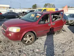 Chevrolet salvage cars for sale: 2005 Chevrolet Uplander