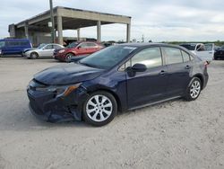 Salvage cars for sale at West Palm Beach, FL auction: 2021 Toyota Corolla LE