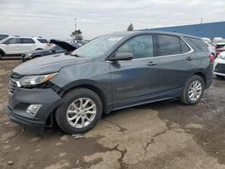 Vehiculos salvage en venta de Copart Woodhaven, MI: 2018 Chevrolet Equinox LT