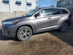 Salvage cars for sale from Copart Albuquerque, NM: 2019 Toyota Highlander LE