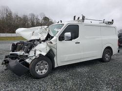 Salvage cars for sale from Copart Concord, NC: 2019 Nissan NV 2500 S